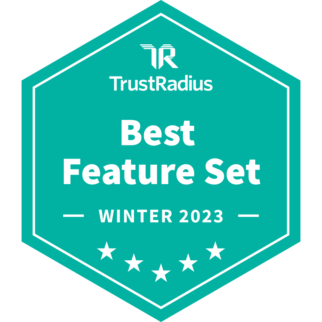 TrustRadius Best of Feature Badge